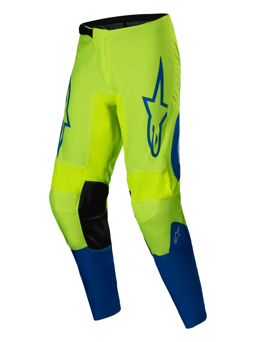 Calça Alpinestars Fluid Haul 25 Amarelo Fluor/Azul - Spinelli